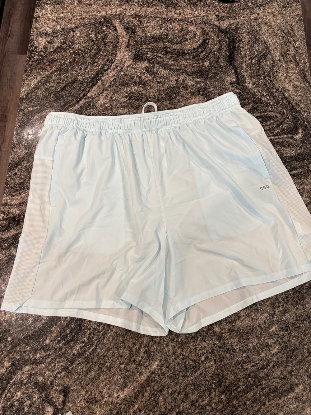 Light Blue Athletic Shorts Men’s DSG XL